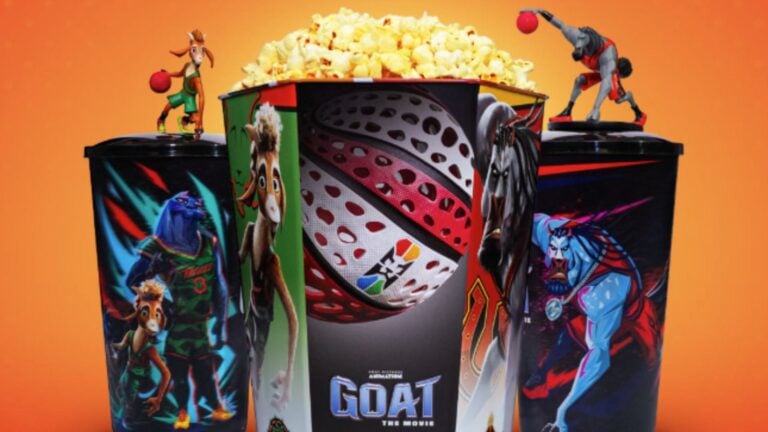 GOAT Movie Popcorn Tin Coming to Regal and Cinemark