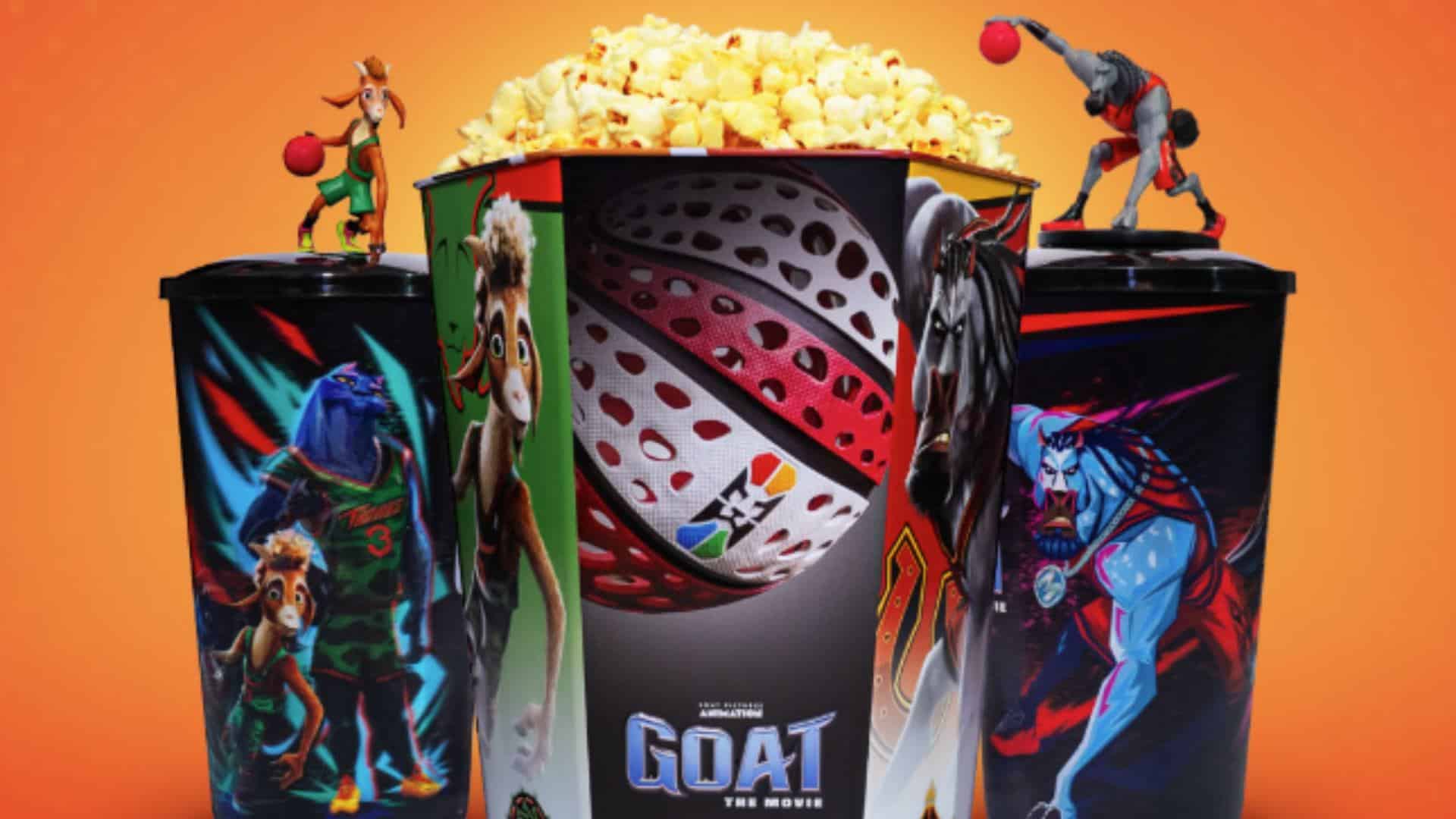 GOAT Movie Popcorn Tin Coming to Regal and Cinemark