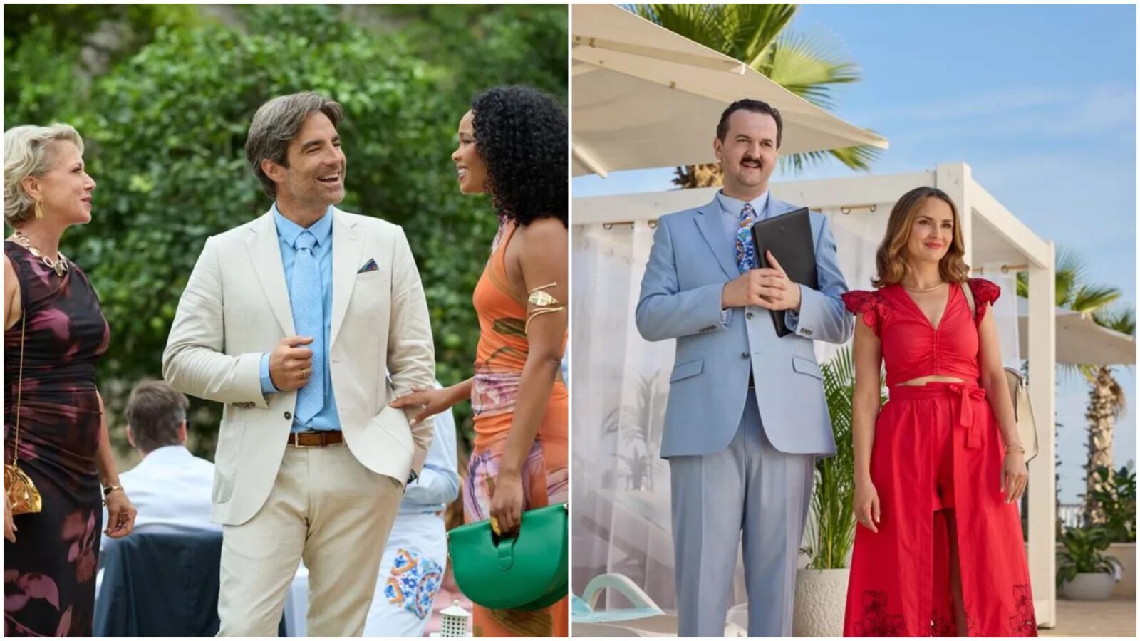 Hallmark Favorites Rachael Leigh Cook and Luke Macfarlane Finally Team Up Tonight in 'Caught By Love'