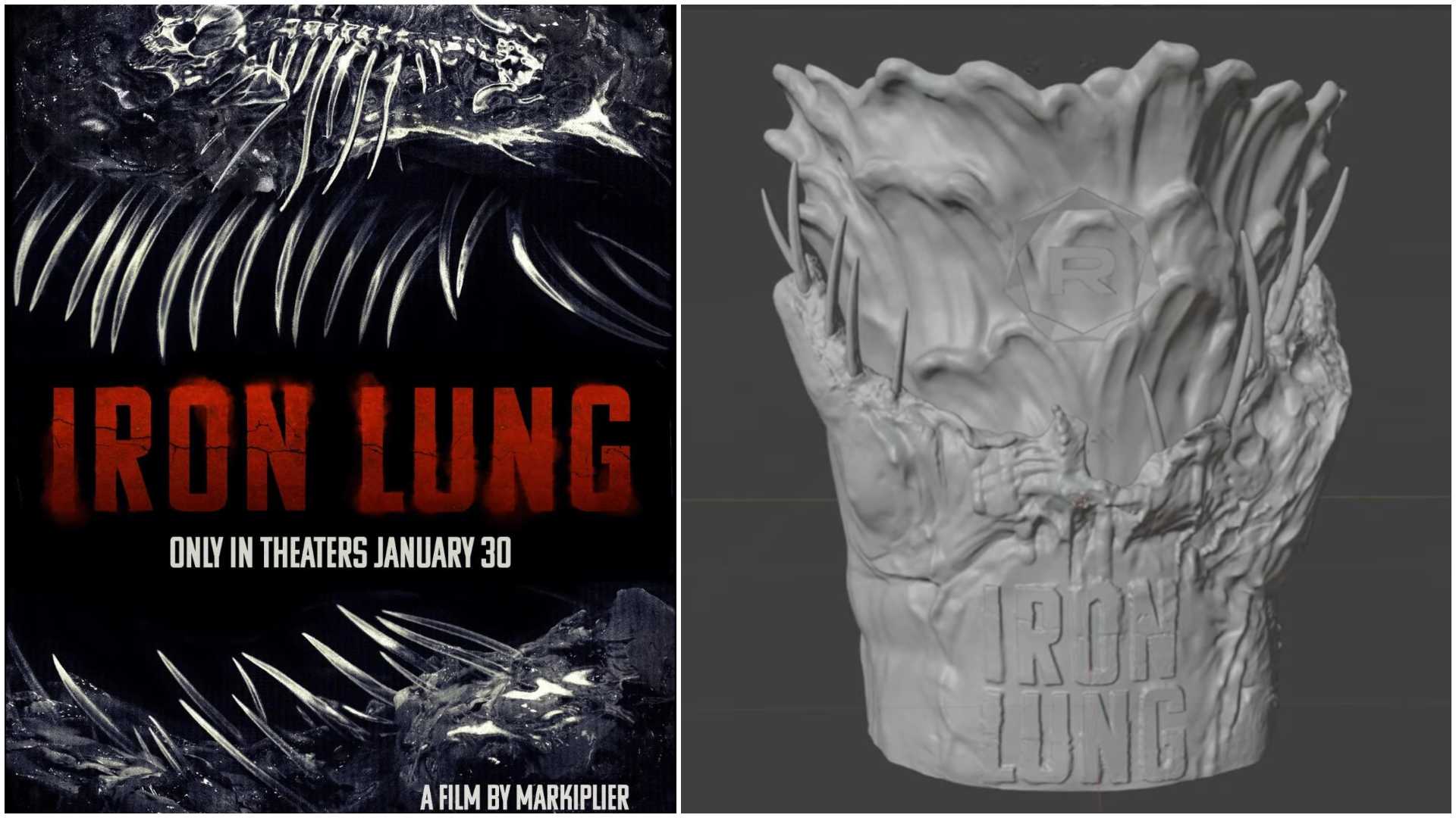 Markiplier Confirms "Iron Lung" Popcorn Bucket at Regal