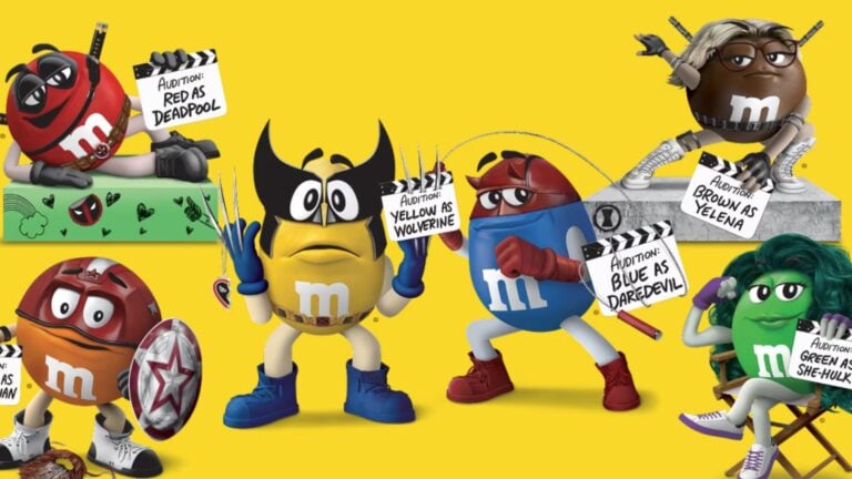 The Walt Disney Company X Mars: M&M’S and Marvel in 2026