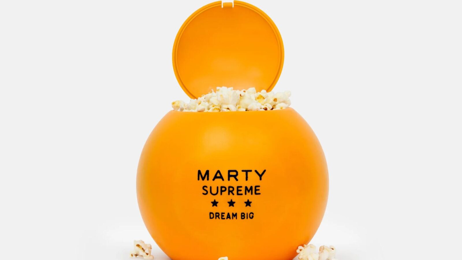 The 'Sold Out' Marty Supreme Ping Pong Ball Popcorn Bucket Is Finally Back via A24