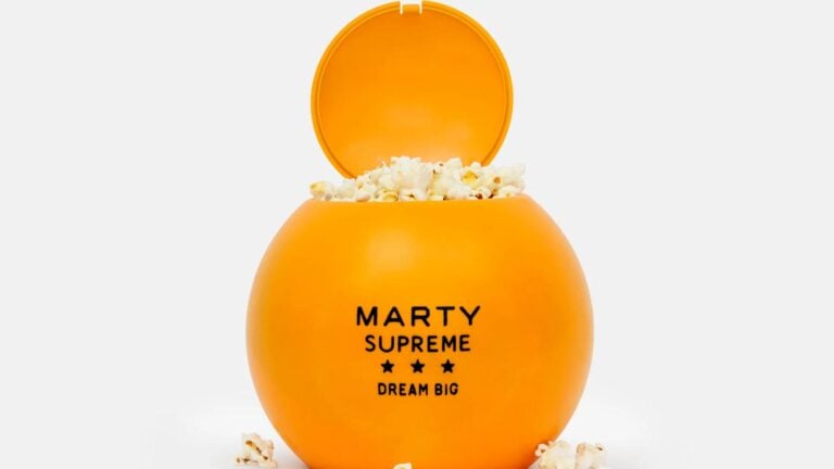 The 'Sold Out' Marty Supreme Ping Pong Ball Popcorn Bucket Is Finally Back via A24