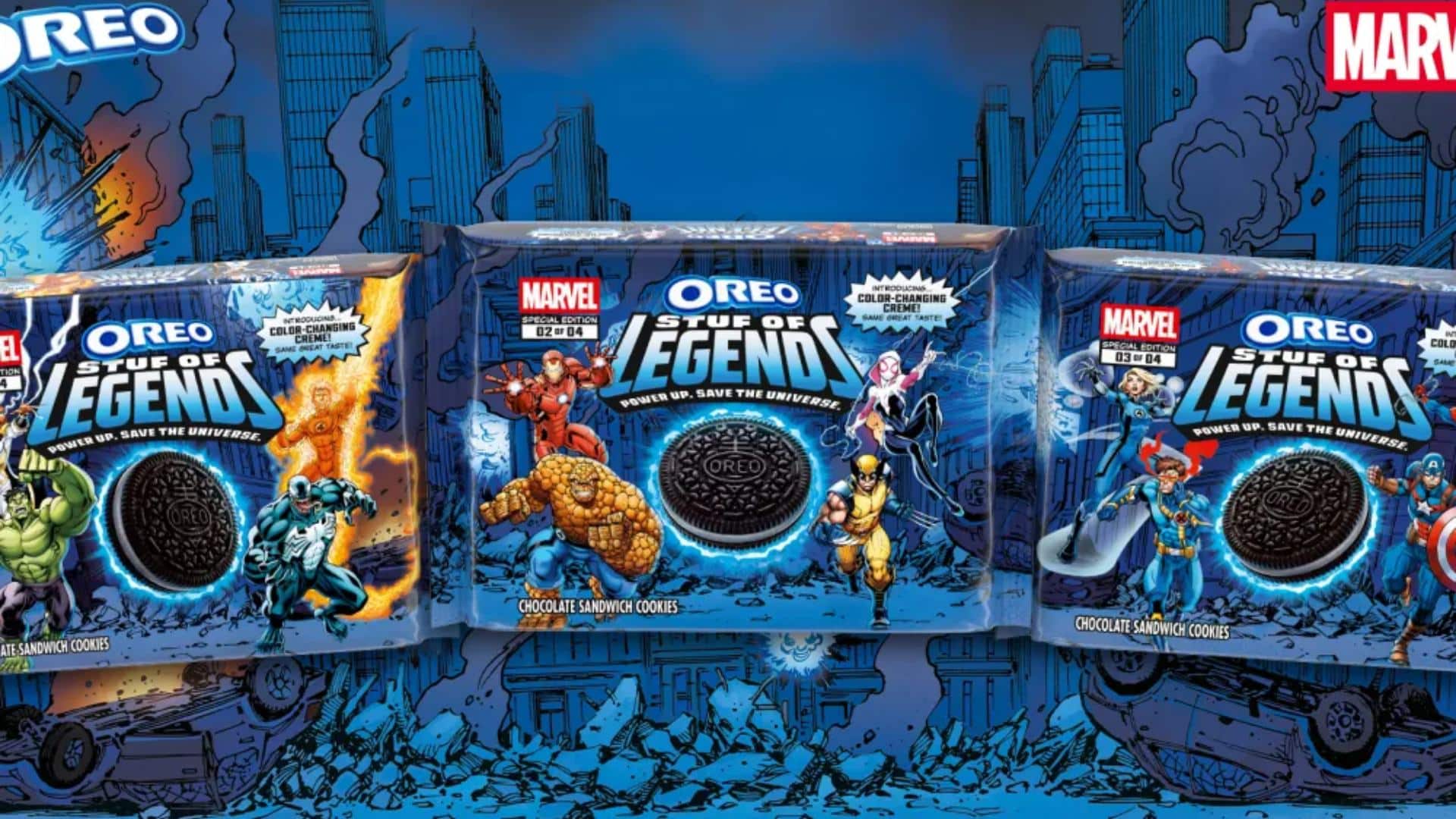 Marvel Characters Are Coming to Oreo Cookies