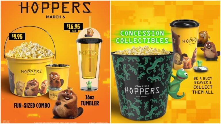 Pixar’s New Popcorn Bucket! See the First “Hoppers” Merch as Tickets Go on Sale