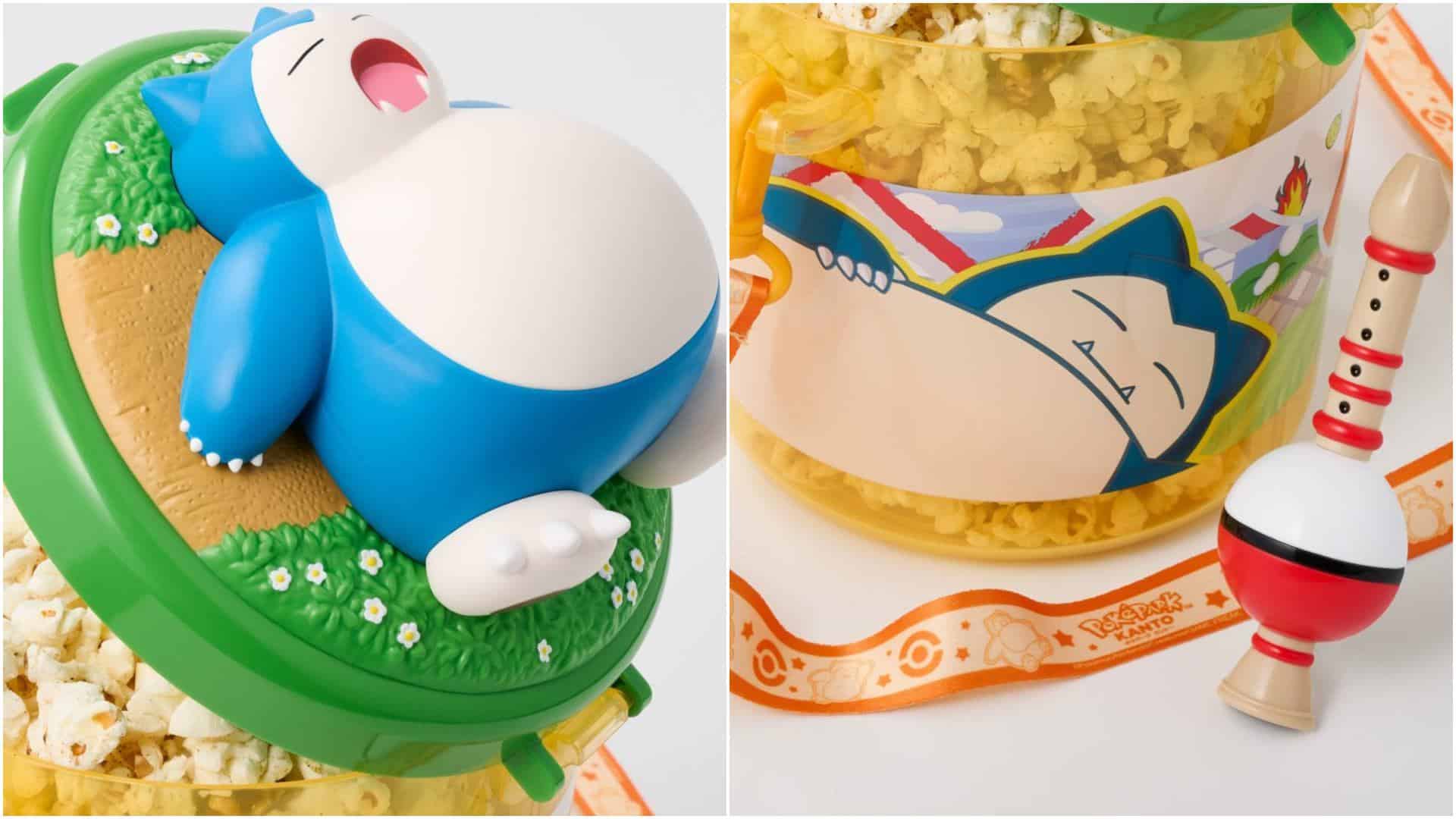 PokéPark Kanto Debuts Exclusive Snorlax Popcorn Bucket Ahead of Grand Opening