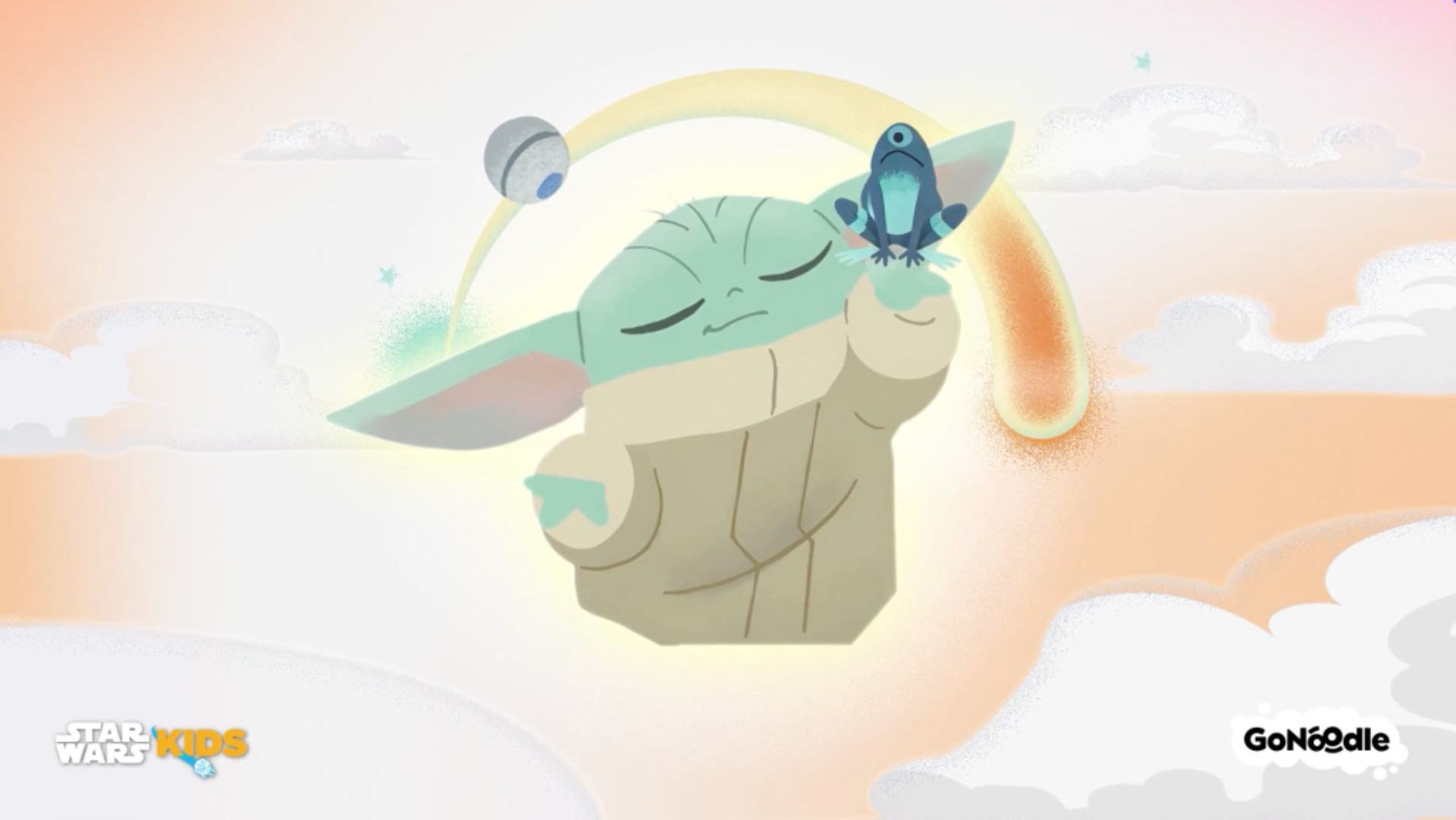 'Use the Force to Relax' Grogu Leads New Jedi Breathing Exercises for Kids