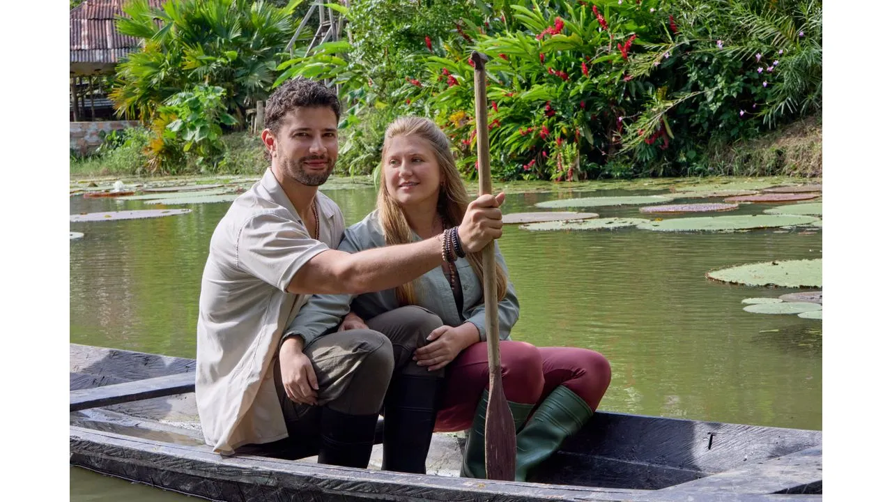 Hallmark Channel's Winter Escape Pairs Jaicy Elliot and Rafael de la Fuente in 'Love on the Amazon'