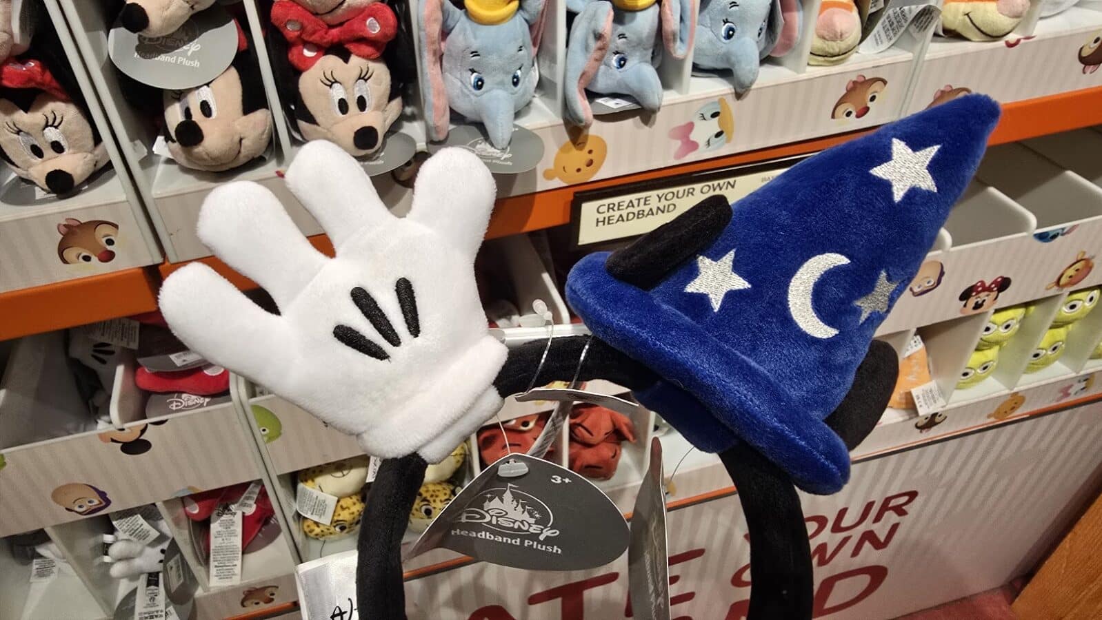 Three New Disney Iconic Plush Added to the Create Your Own Headbands