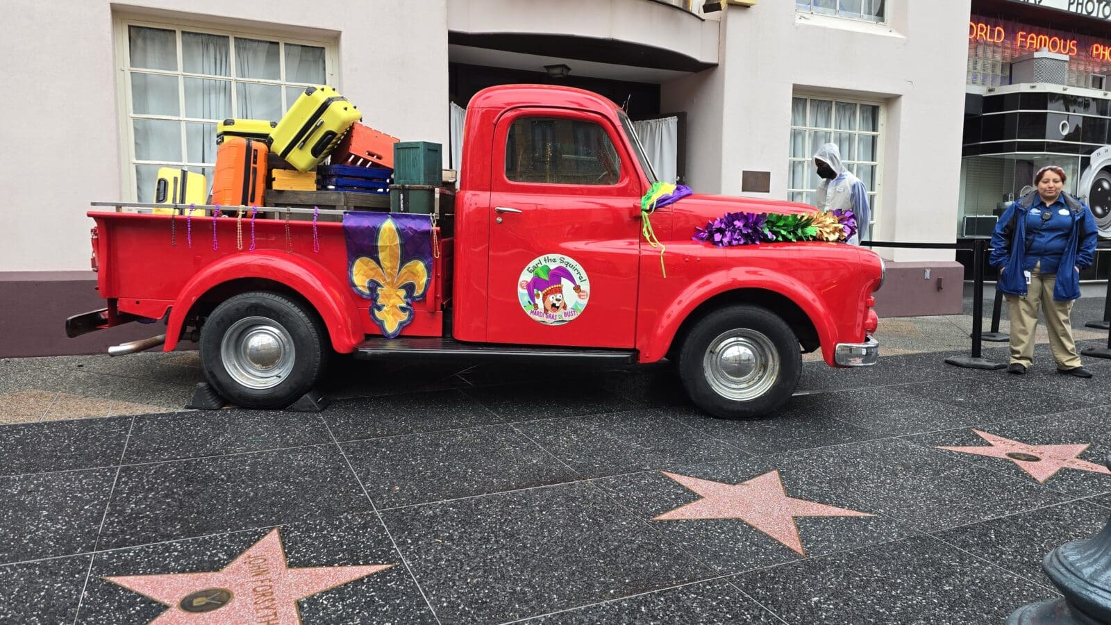 Earl the Squirrel Truck Mardi Gras