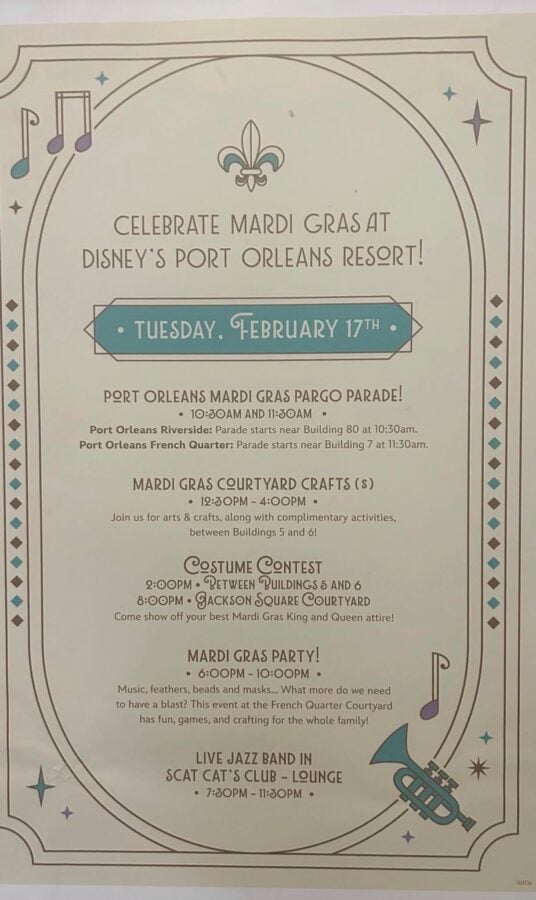 Pargo Parade and Mardi Gras celebration schedule