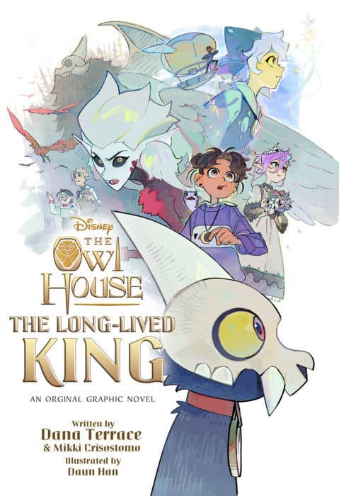Disney Books Announces New The Owl House Graphic Novel The Long Lived King by Dana Terrace