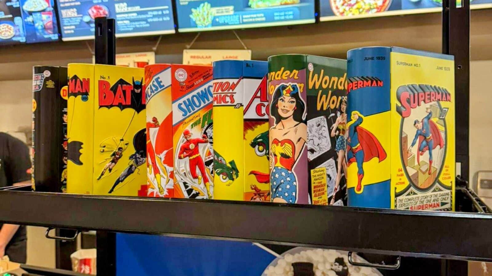 DC Comics 90th Anniversary Popcorn Buckets Prices Designs and How to Get Them