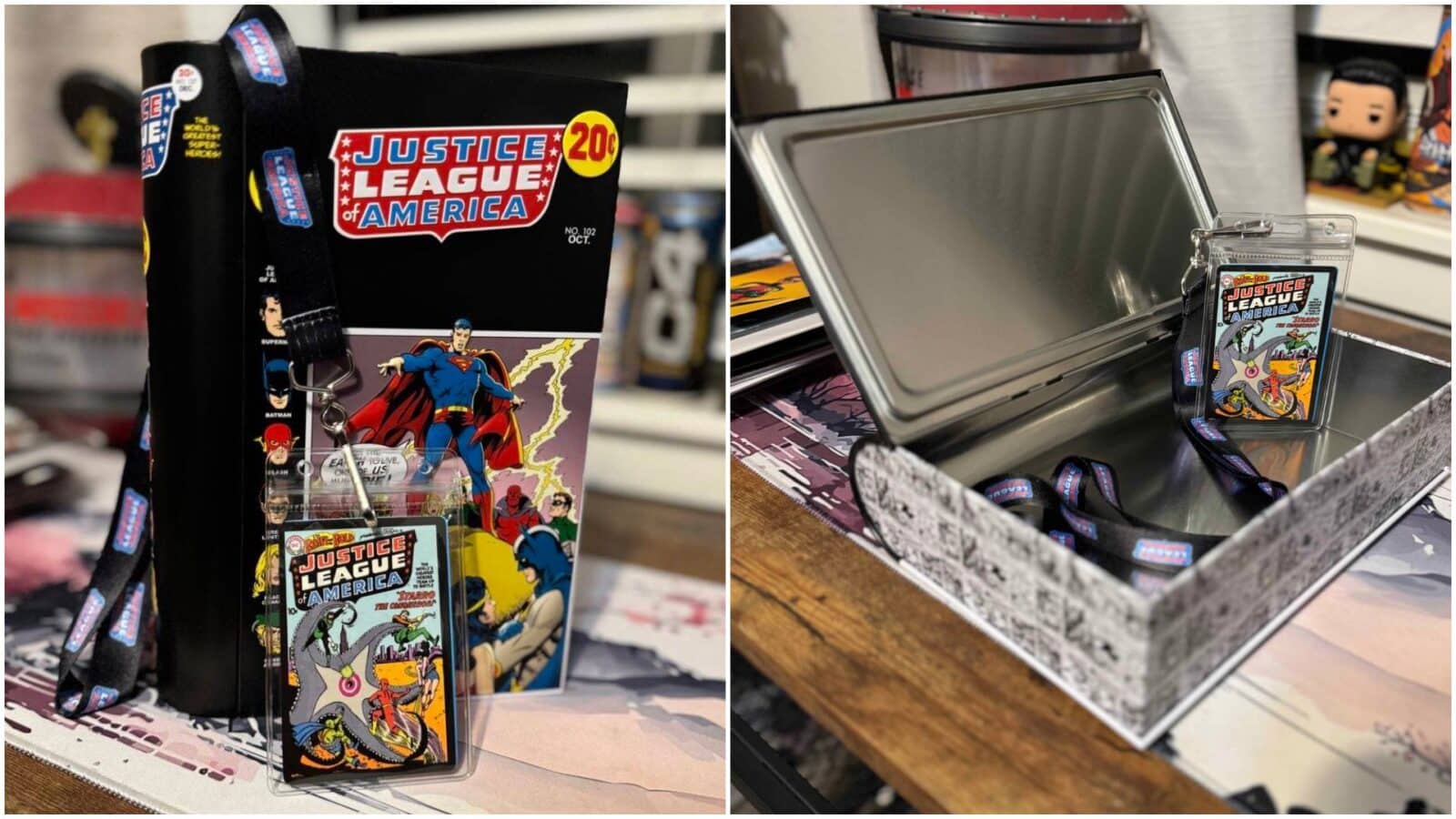 Justice League no102 Popcorn Bucket Comic