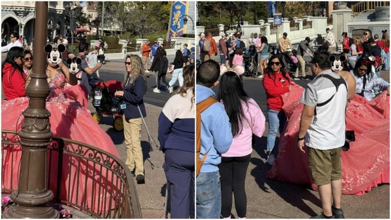 Disney Cast Members Intervene in Unauthorized Quinceañera Photo Shoot at Magic Kingdom