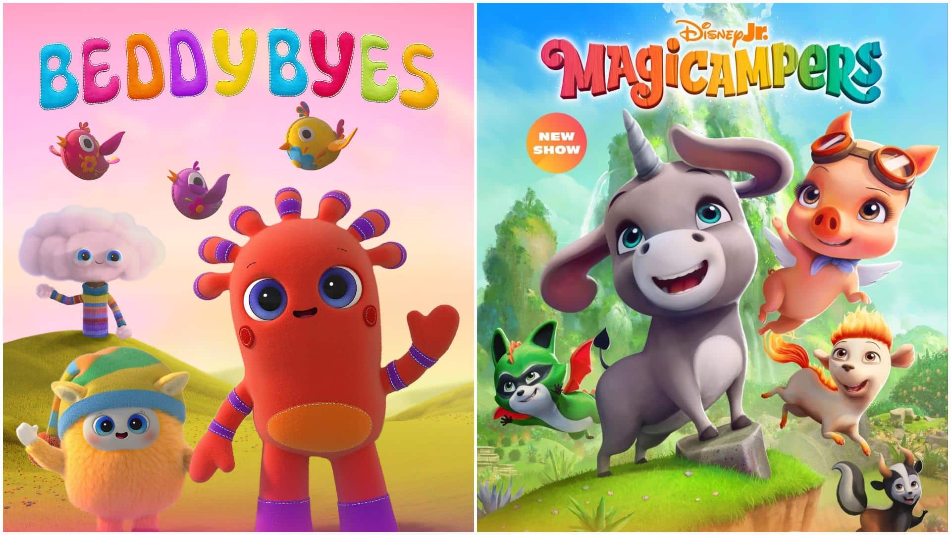Disney Jr. Unveils Two Preschool Series for March 2026: 'BeddyByes' and 'Magicampers'