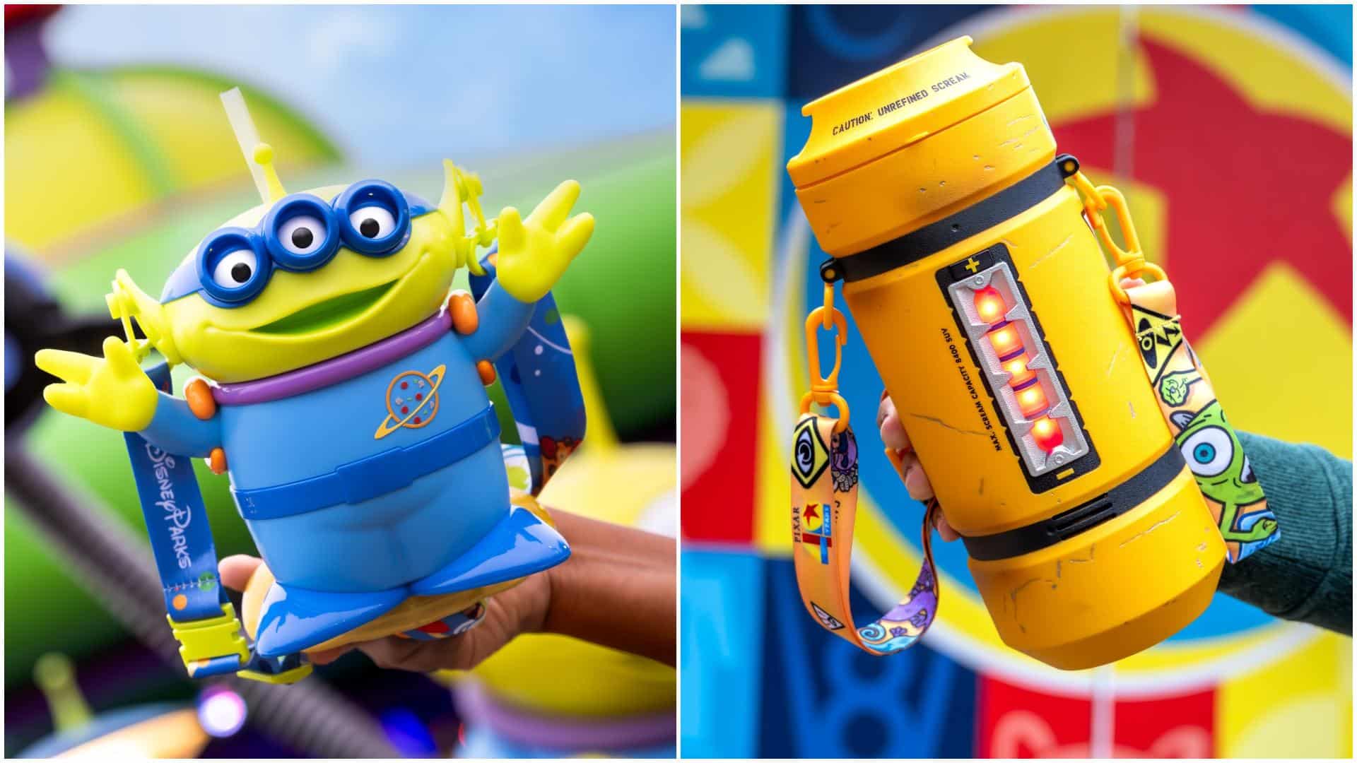 New Pixar Popcorn Bucket & Sipper at Disneyland and Walt Disney World