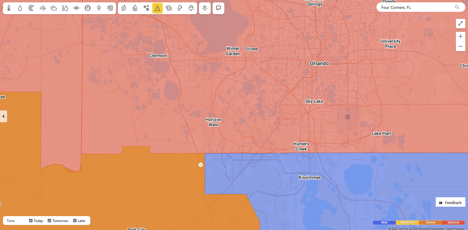 Freeze Warning Disney World 2232026