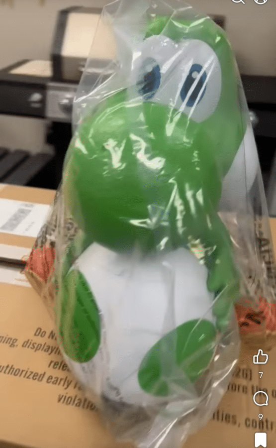 Yoshi  Egg Popcorn Bucket The Super Mario Galaxy Movie