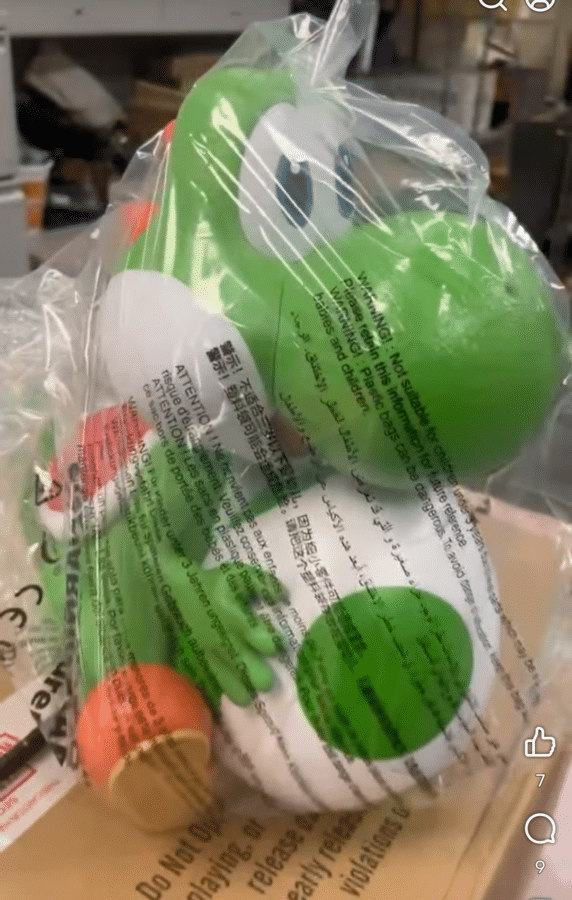 Yoshi  Egg Popcorn Bucket The Super Mario Galaxy Movie