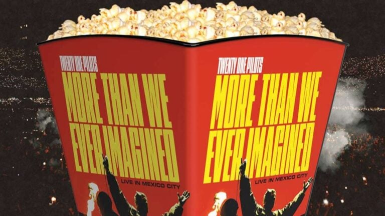 Twenty One Pilots Fans: Grab This Exclusive 170oz Popcorn Bucket at Cinemark!