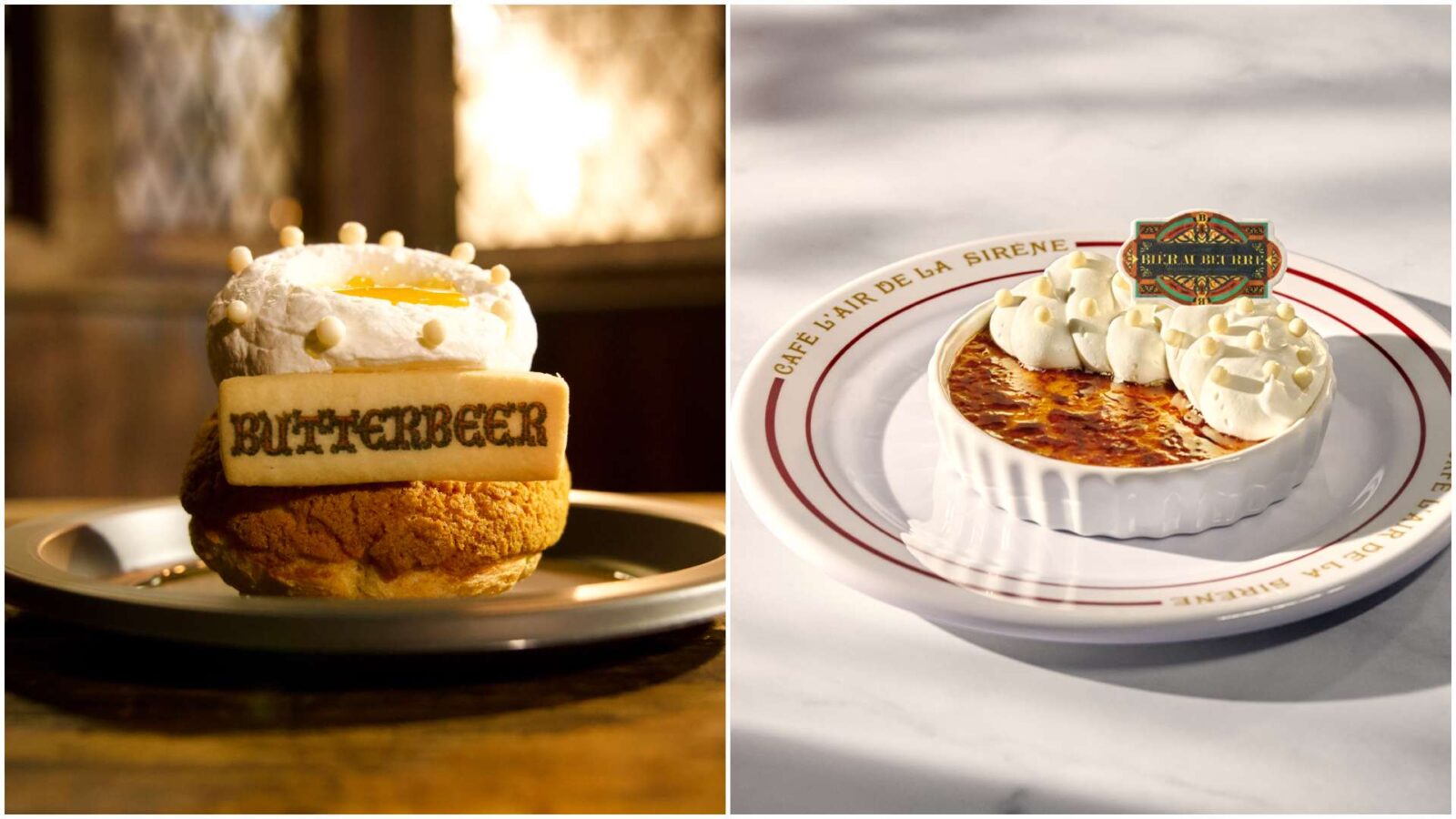 Biéraubeurre Butterbeer Crème Brûlée Butterbeer flavored truffles and macarons