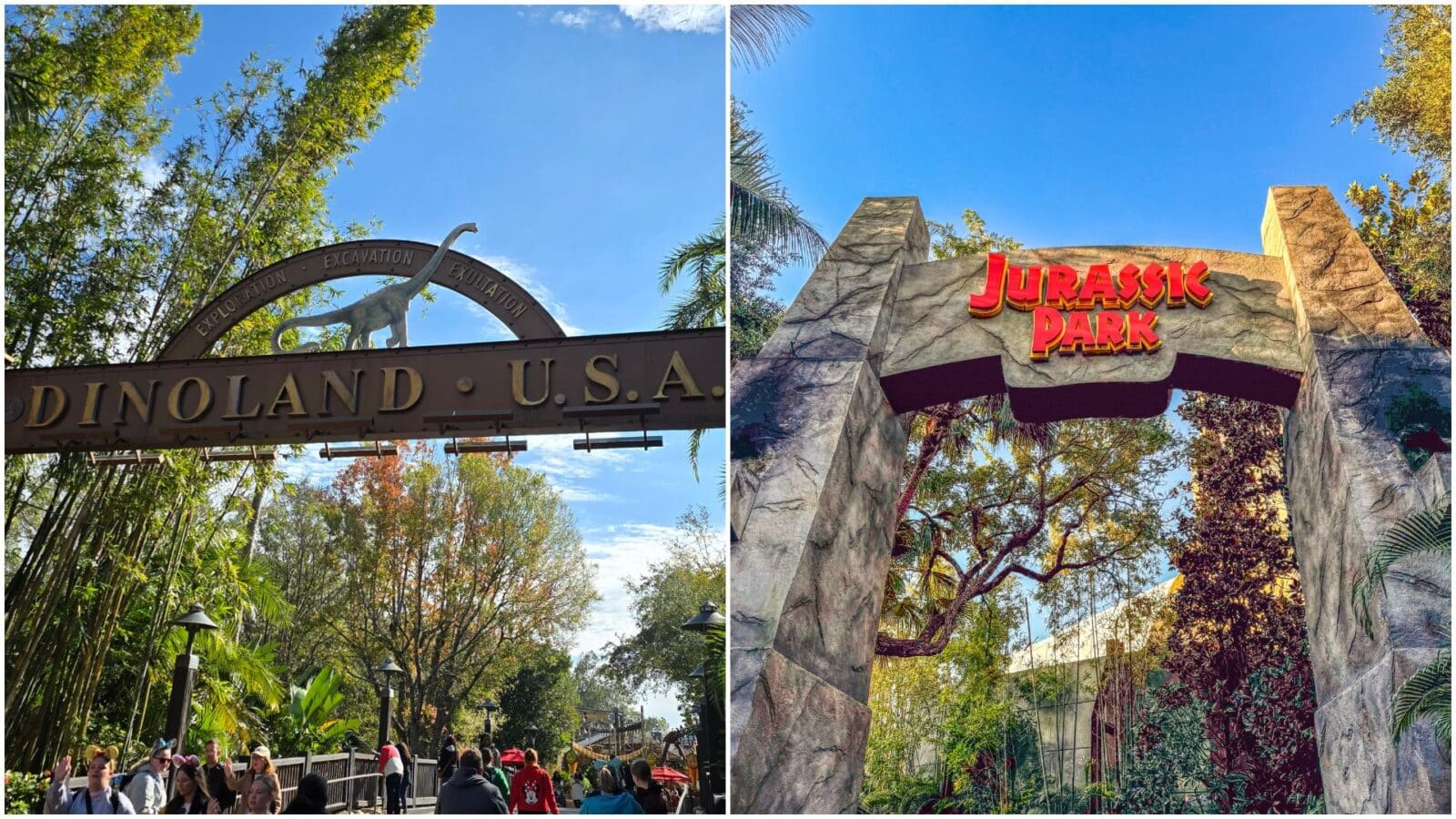 Universal Orlando Trolls Disney with Dinosaurs