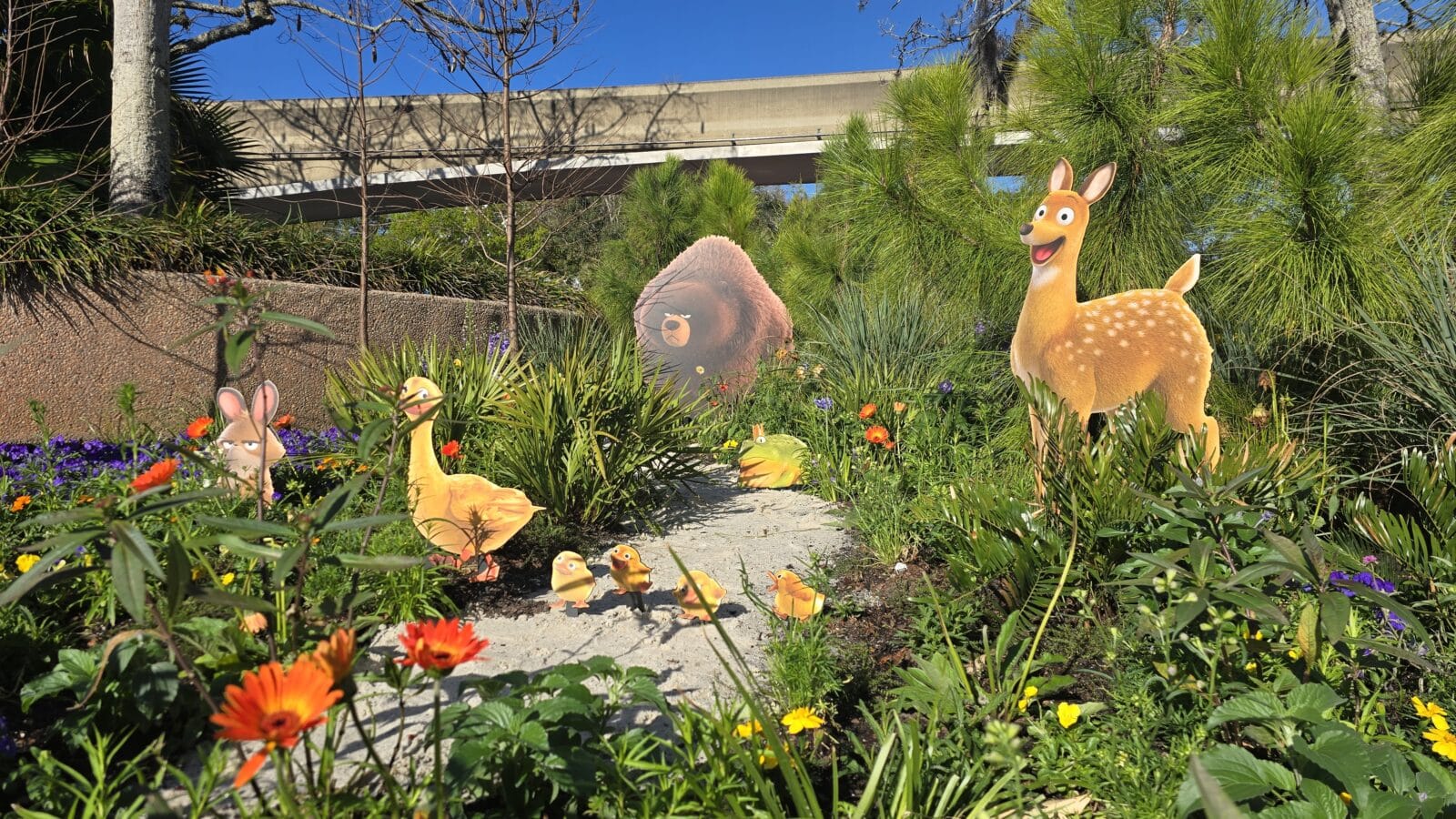 New Disney ● Pixar Hoppers Garden in Epcot