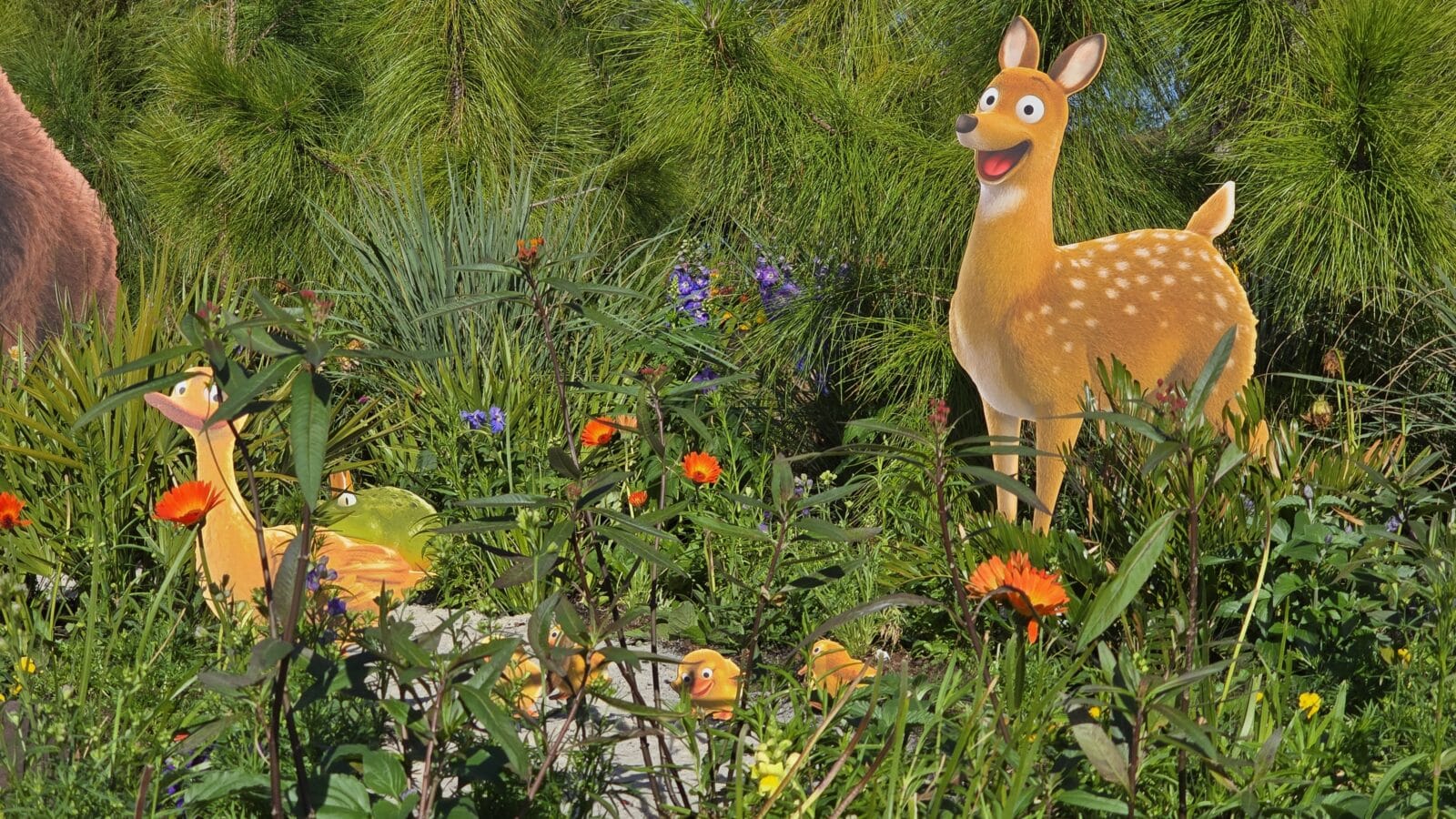 New Disney ● Pixar Hoppers Garden in Epcot