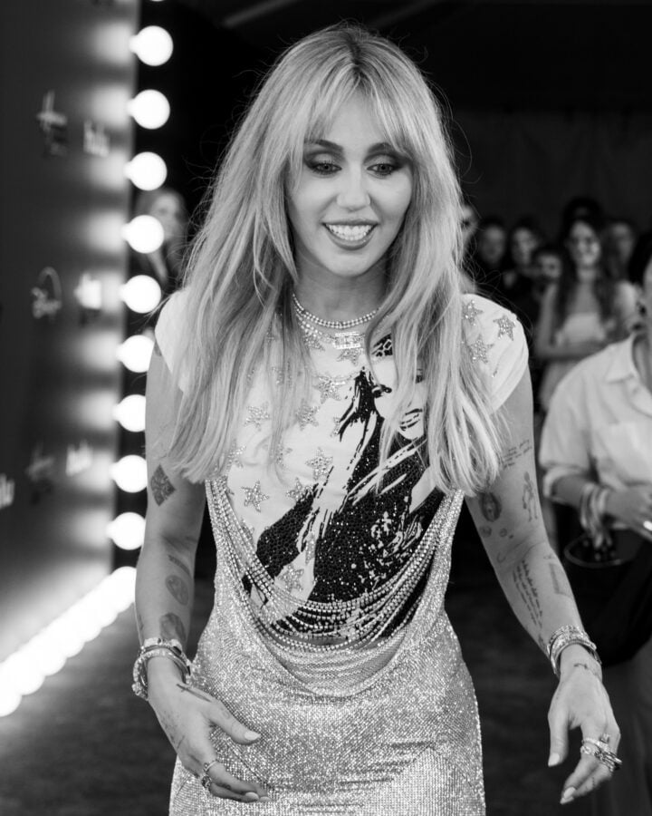 Miley Cyrus at the World Premier