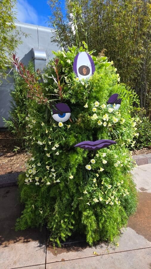 Monsters U Topiary Creation Shop Epcot