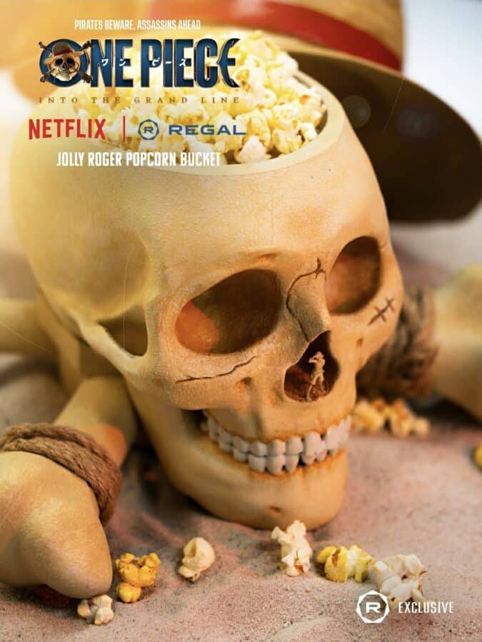 One Piece Into the Grand Line Jolly Roger Popcorn Bucket Regal