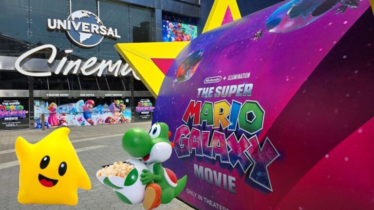 AMC Theatres Super Mario Galaxy Movie Popcorn Buckets: Yoshi, Luma, Bowser, and a Guinness World Record