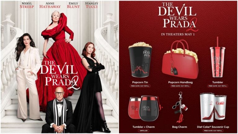 Cinemark Has Six Devil Wears Prada 2 Collectibles and the Diet Coke Cup Is the Most On-Brand Thing Ever