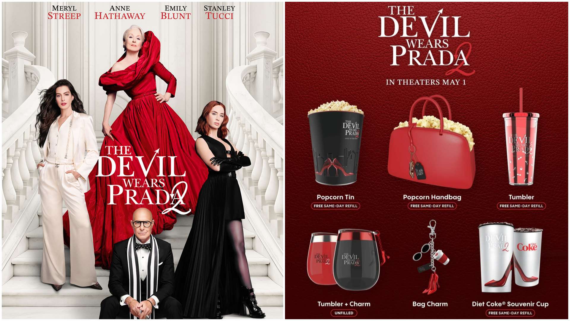 Cinemark Has Six Devil Wears Prada 2 Collectibles and the Diet Coke Cup Is the Most On-Brand Thing Ever