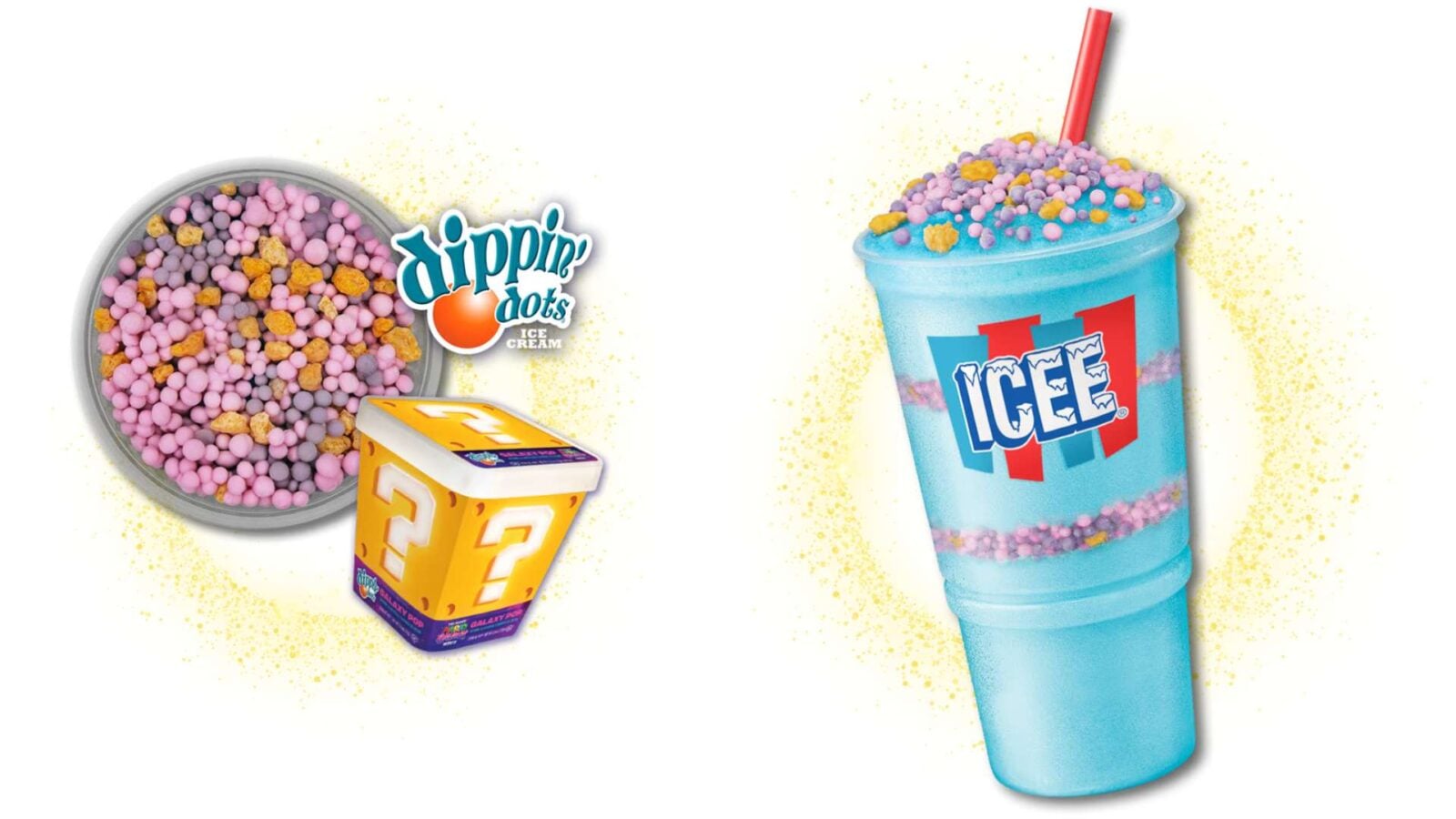 Galaxy Pop Dippin Dots Mario Icee Fantasy Land News