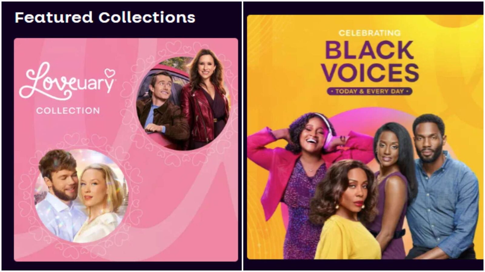 I Watched All The Loveuary and Celebrating Black Voices Collections on Hallmark+