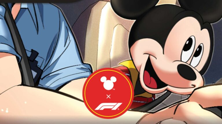 Mickey and Friends Are Heading to Formula 1 in a New Original Comic Series