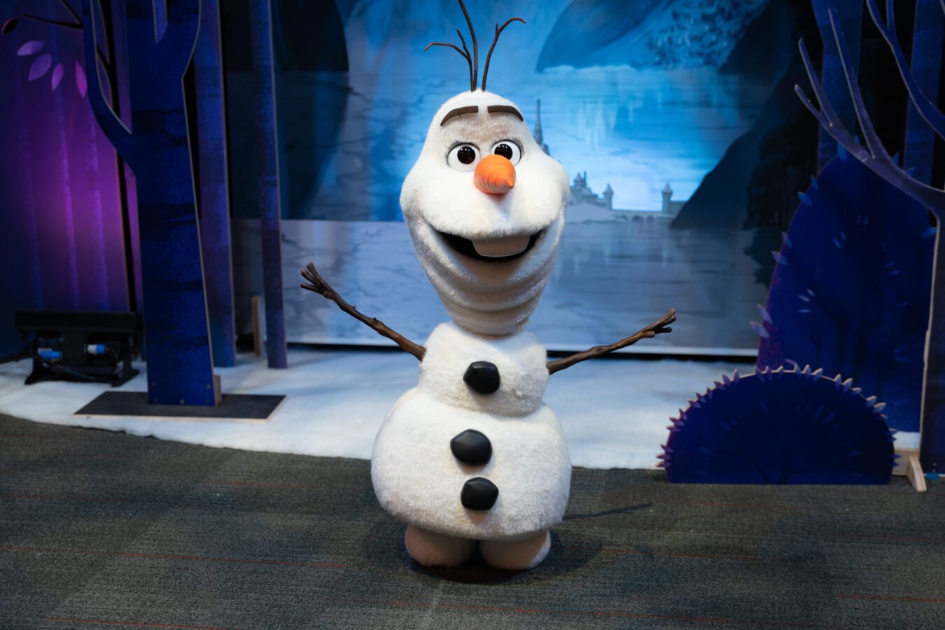Disney Imagineering Olaf Walking Animatronic NVIDIA