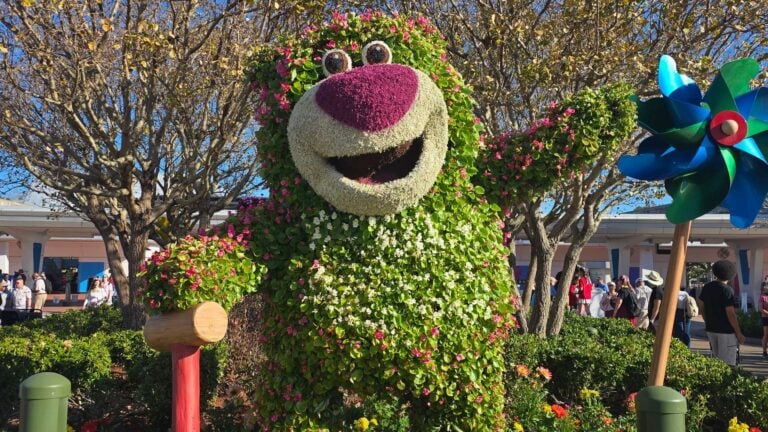 Pixar Topiaries Arrive at Epcot Flower and Garden Festival