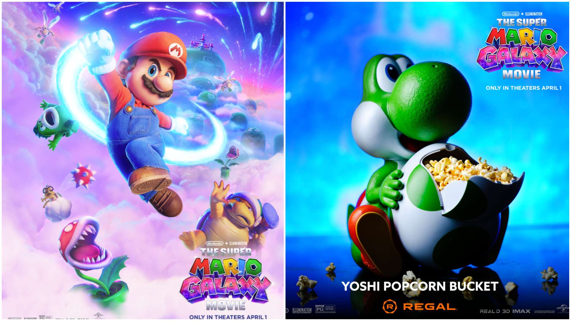 Regal Is Selling Advance Tickets to The Super Mario Galaxy Movie for MAR10 Day