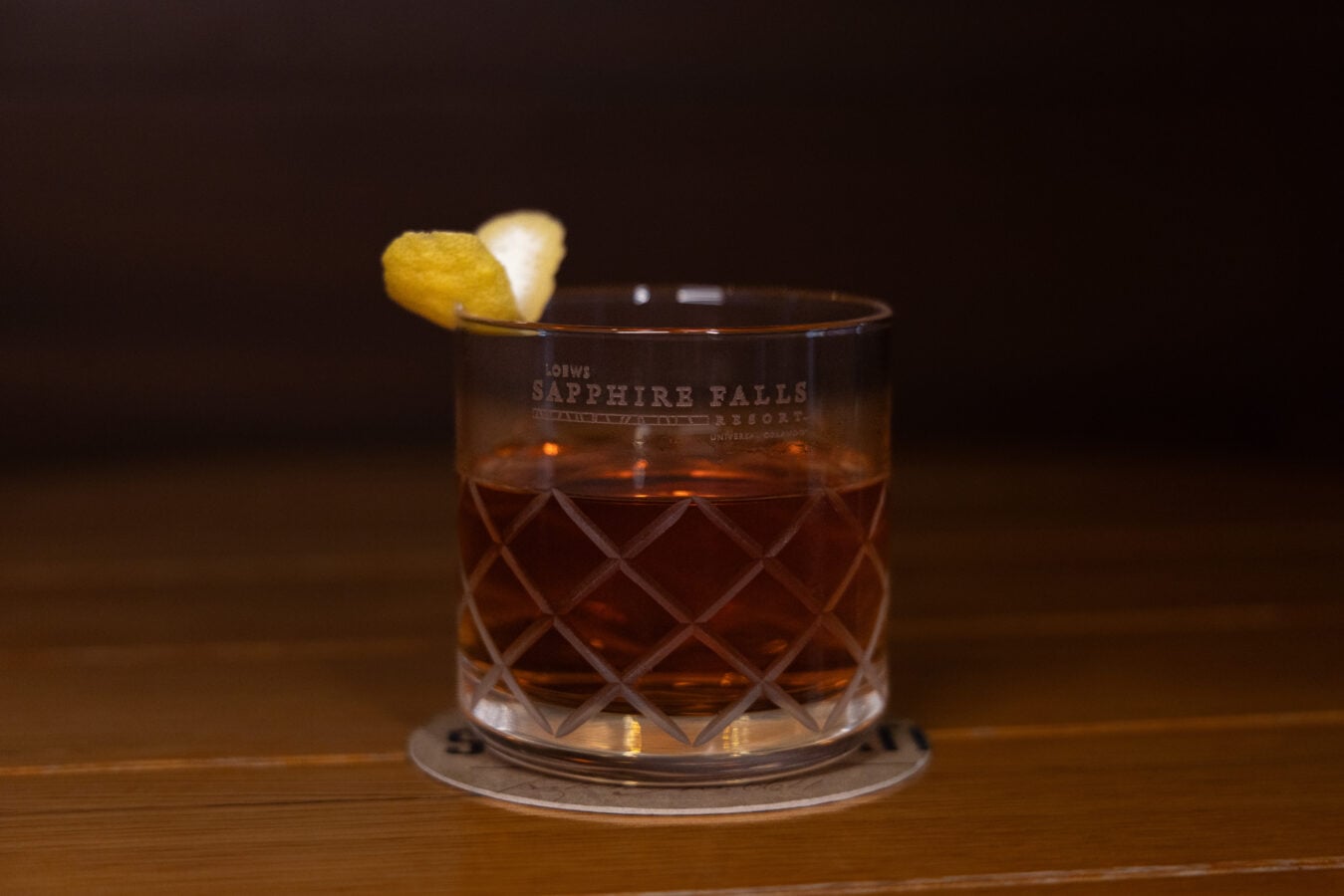 SFR Sazerac Fantasy Land News Strong Water Tavern at Loews Sapphire Falls Resort The Sazerac