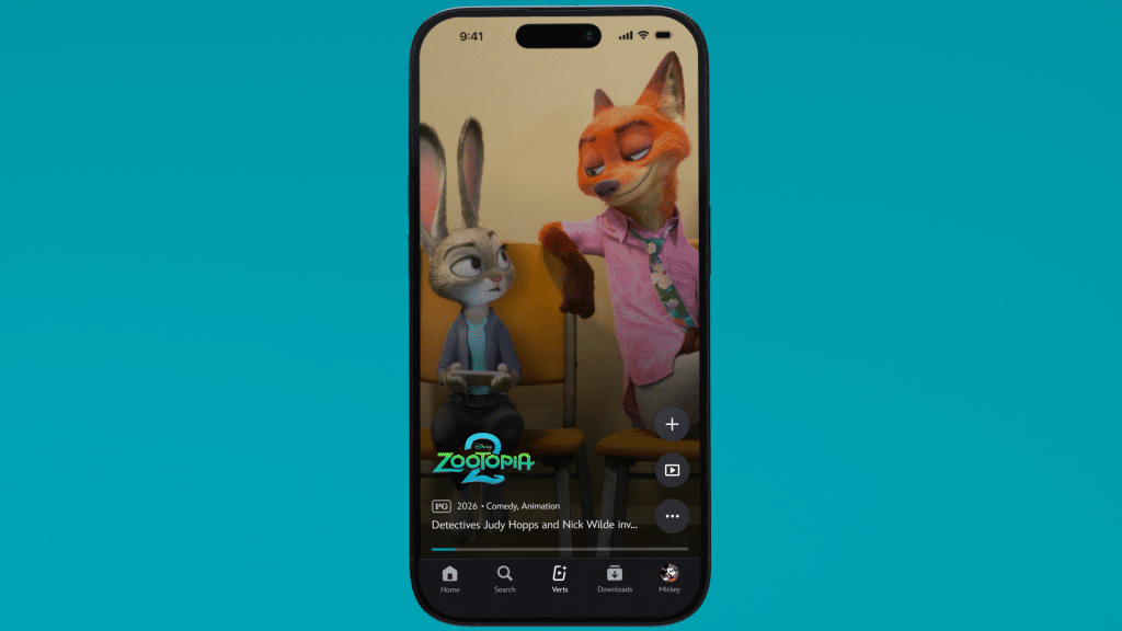Disney+ Just Added a Vertical Video Feed and It Changes How You Find Things to Watch