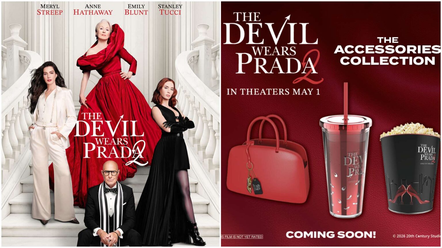 The Devil Wears Prada 2 Popcorn Bucket Looks Like a Designer Handbag