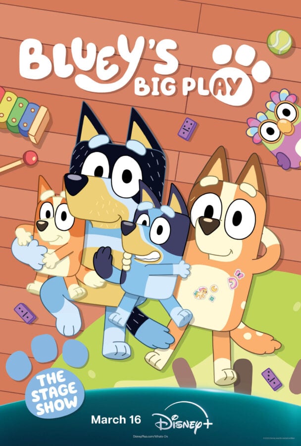 Bluey's Big Play Poster 2026 Disney+