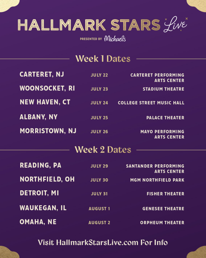 Hallmark Stars Live Just Dropped 10 Tour Dates and Tickets Go on Sale This Week