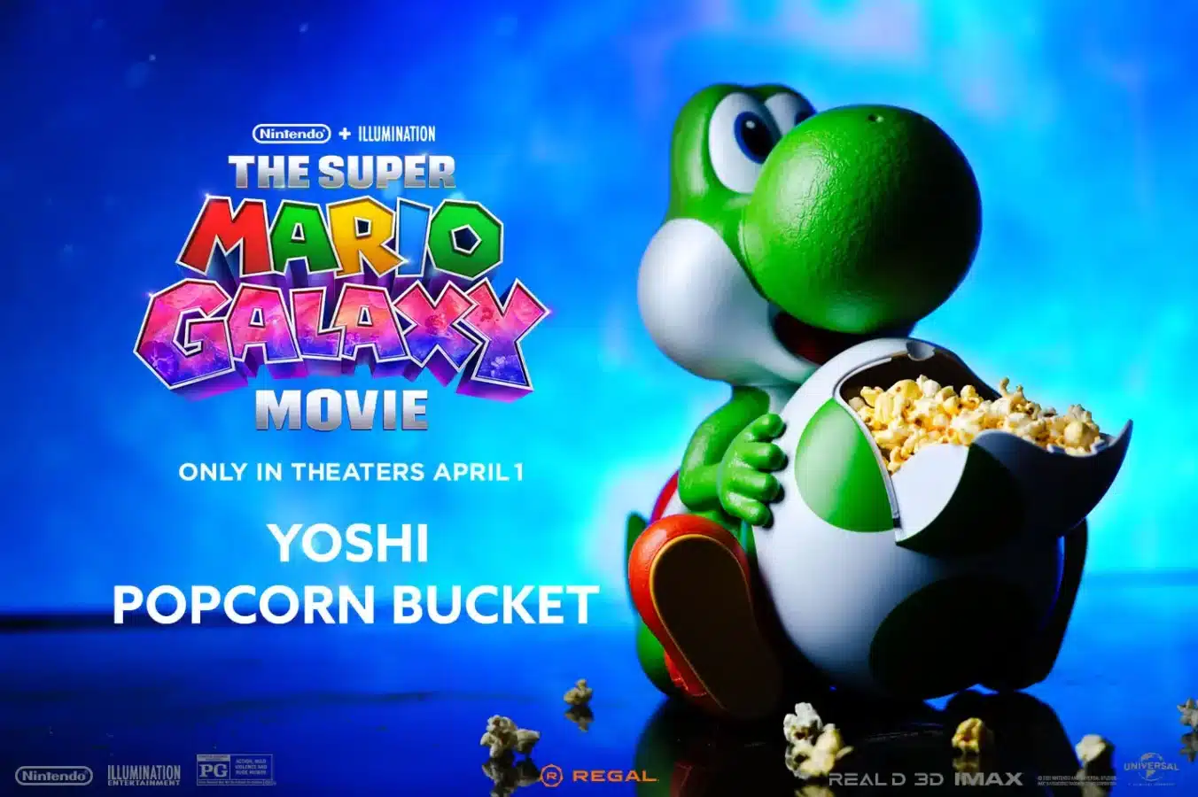 Yoshi Popcorn Bucket Regal