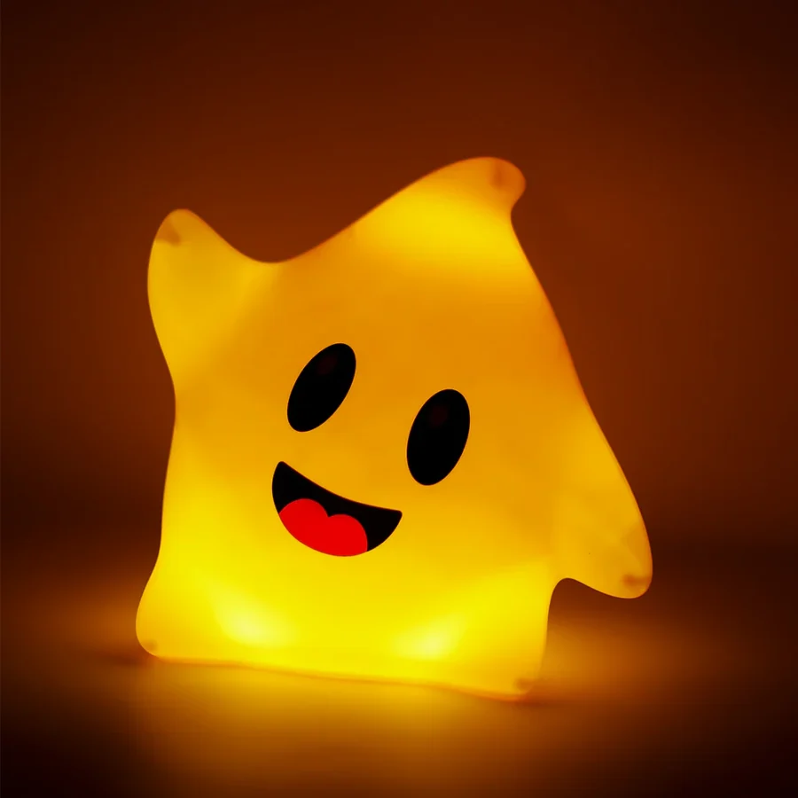 yellowluma21773188600511 Fantasy Land News Luma Star Popcorn Bucket AMC Light up