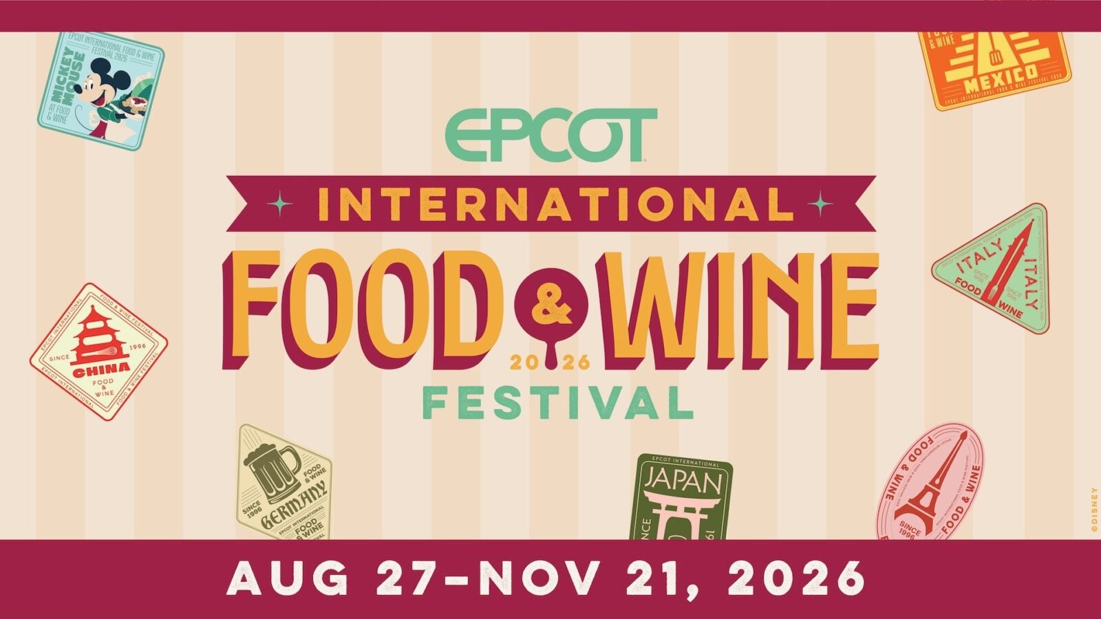 EPCOT Food and Wine 2026 Is Confirmed and Three Returning Dishes Already Have Us Excited