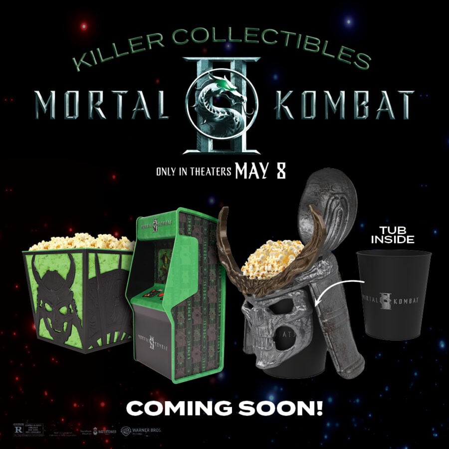 Mortal Kombat II Shao Kahn Bucket and Tumbler Now Available Online at Marcus Theatres